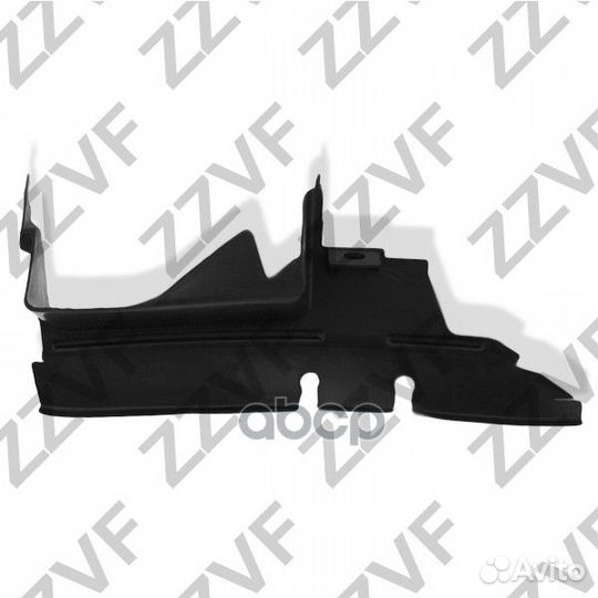 Дефлектор радиатора левый (L) ford focus II (08