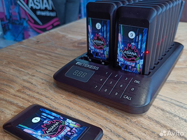 Биперы. Пейджеры для фудкорта