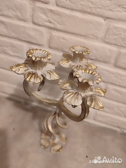 Подсвечник кованый (канделябр)