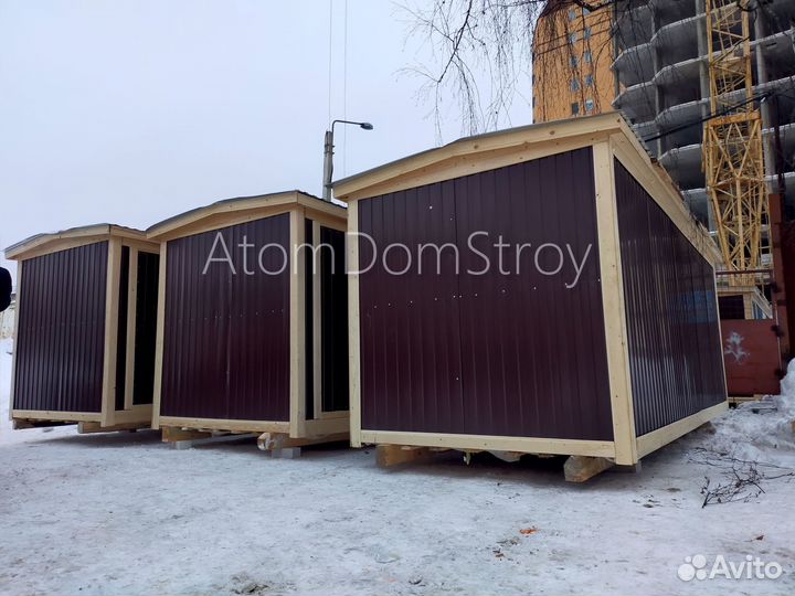 Бытовка зимняя утепленная. Выдерживает до -30