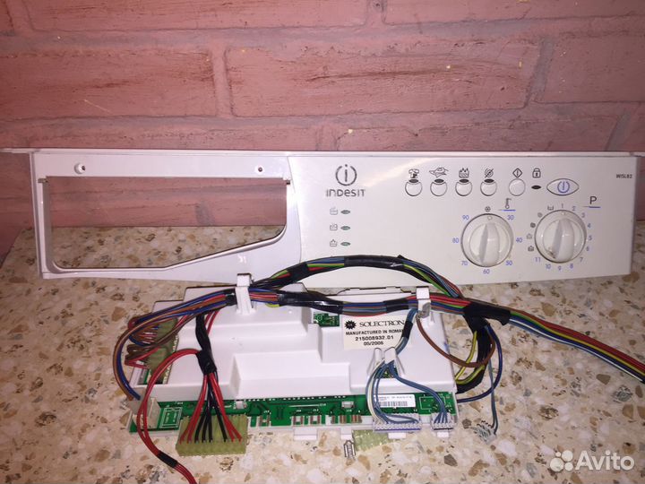Модуль управления стиральной машины Indesit
