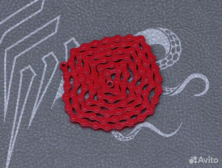 Цепь для BMX (красная)