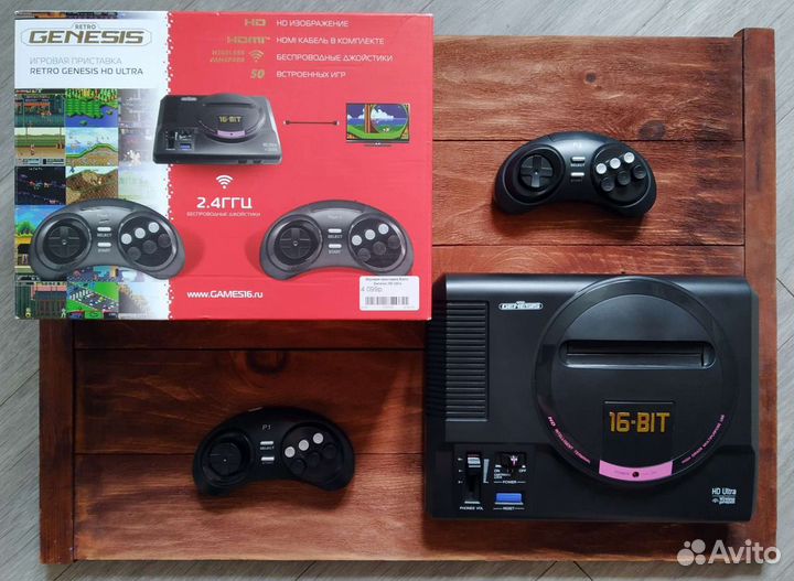 Sega Retro Genesis HD Ultra (без коробки)