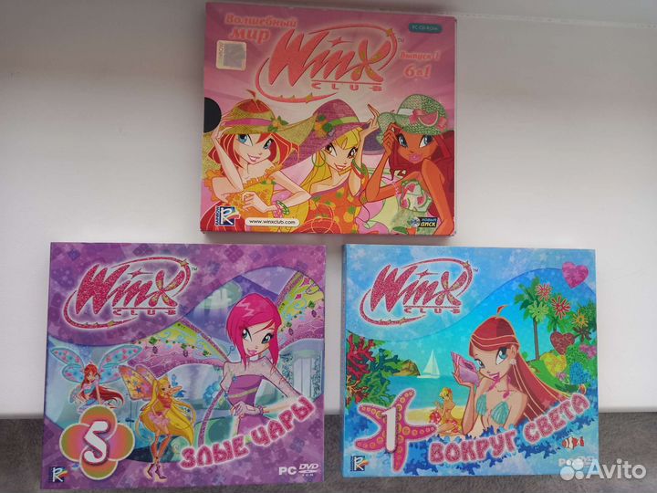Игры детские,компьютерные,Winx club и другие