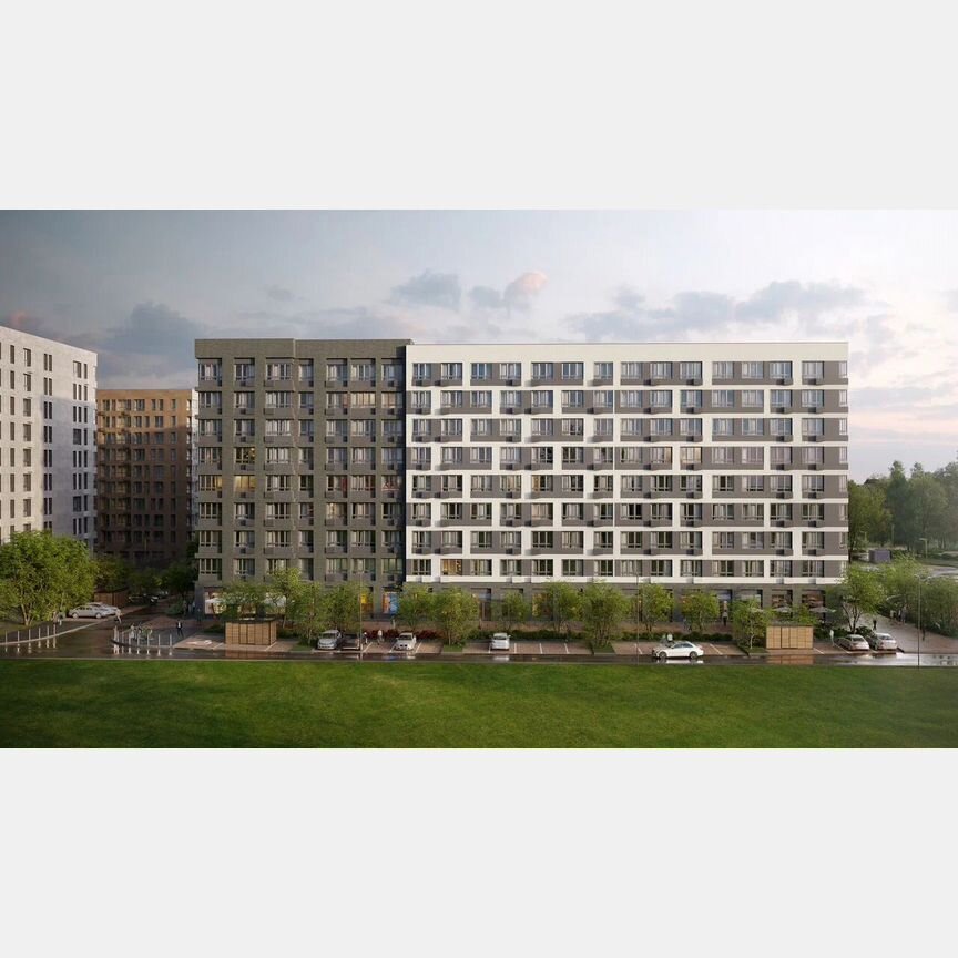 1-к. квартира, 34,8 м², 9/9 эт.