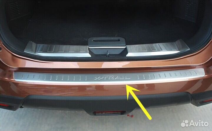 Накладка заднего бампера Nissan X-trail T32