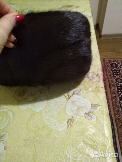 Женская норковая шапка