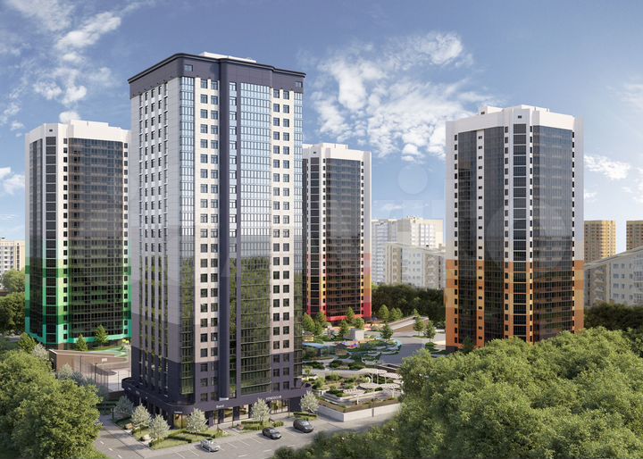 2-к. квартира, 73,5 м², 22/23 эт.