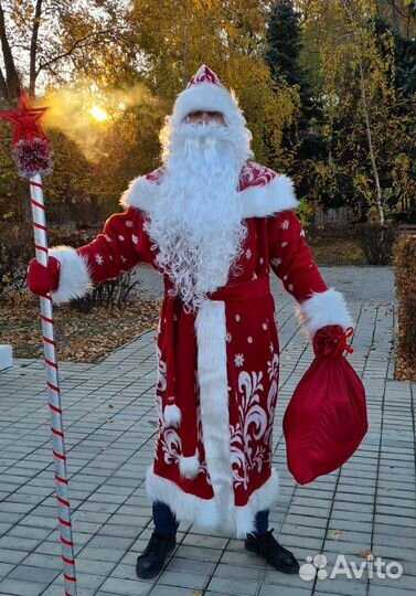 Костюм Деда Мороза, полный комплект