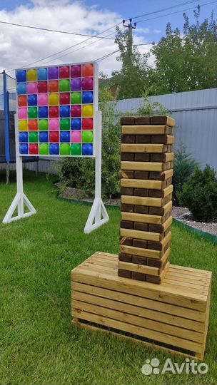 Дженга, лототрон, лопни шарик