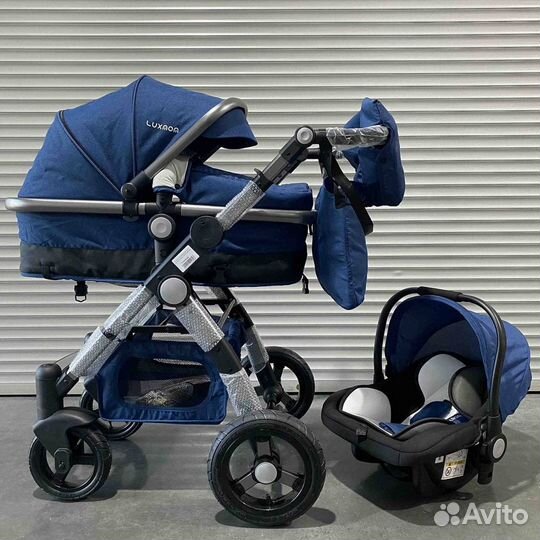 Коляска Люксмам 3в1, с развивашками. Доставка