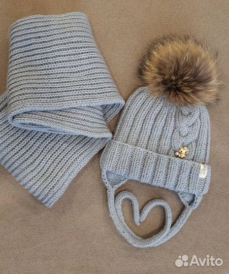 Вязаные шапочки/комплекты