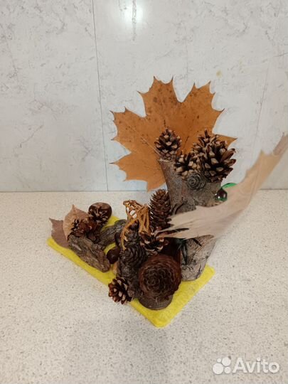 Поделка из природных материалов