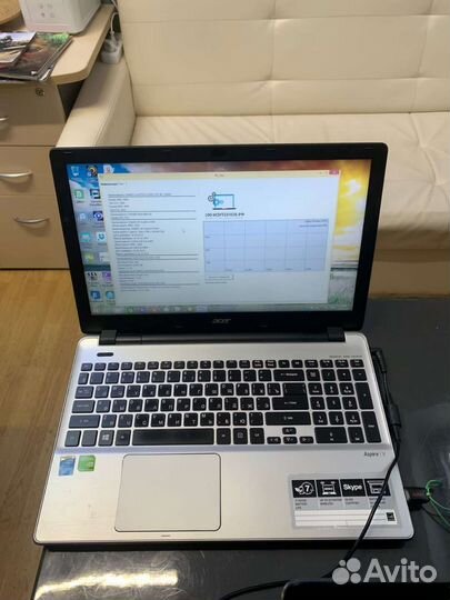 Acer V3-572G, Игровой ноутбук core I5 5200/8gb