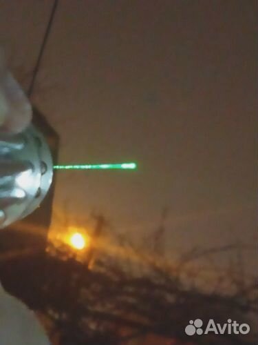 Мощный зелёный лазер. Лазерная указка. 20км дально