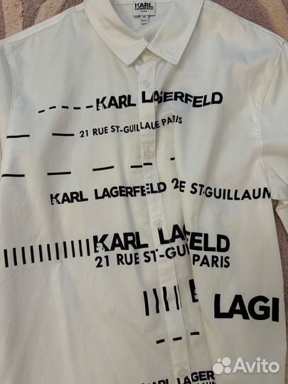 Karl lagerfeld рубашка 16 лет