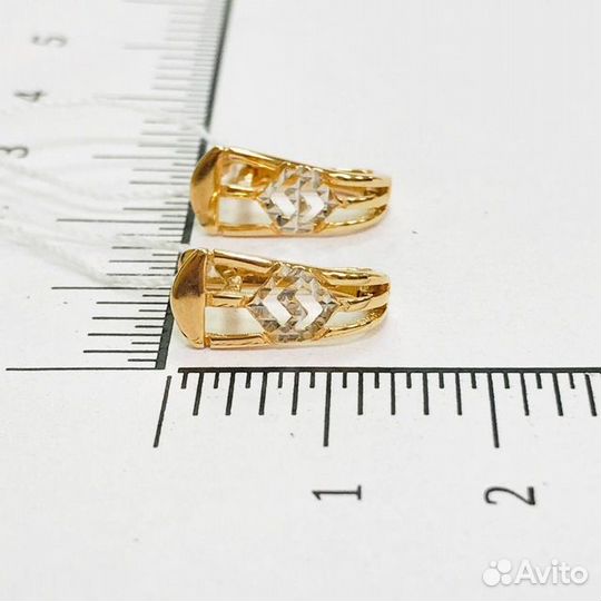 Золотые серьги