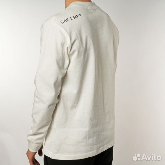 Лонгслив Cavempt The Internet Белый