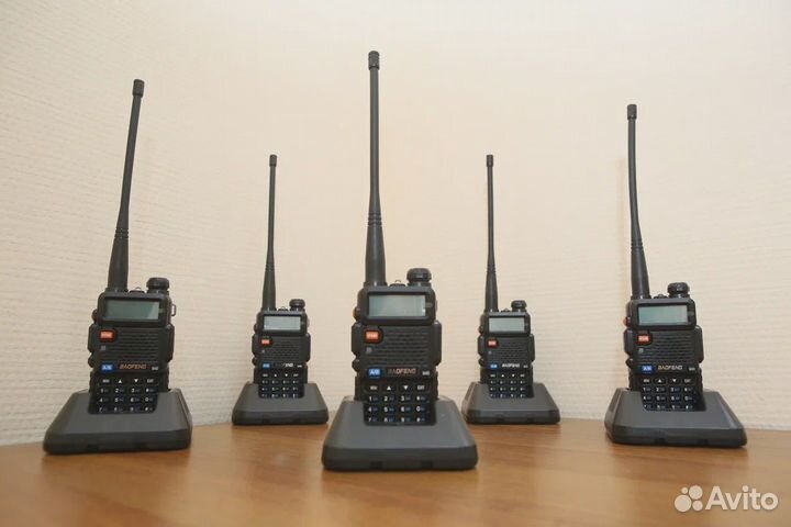 Портативная рация Baofeng UV-5R (до 10 км), 5W