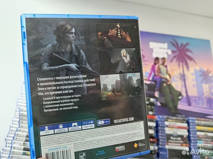 Одни из нас часть 2 PS4, PS5 б/у