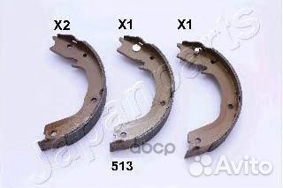 Колодки задние барабанные gf513af Japanparts