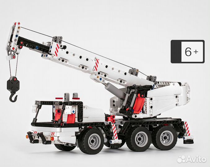 Конструктор Onebot Автокран + Погрузчик mtjm03IQI