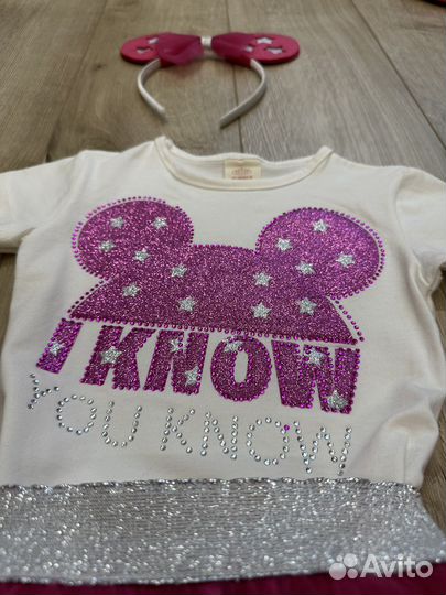 Костюм мышка минни из 3-х предметов