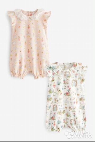 Новые песочники Next 62 68 две штуки