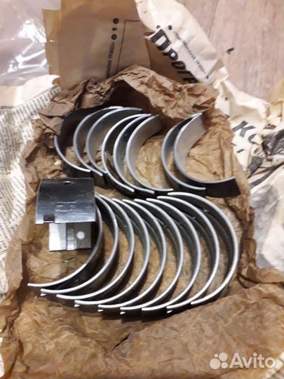 Вкладыши шатунные и коренные змз, сделано в СССР