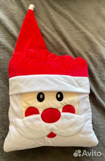 Подушка дед мороз