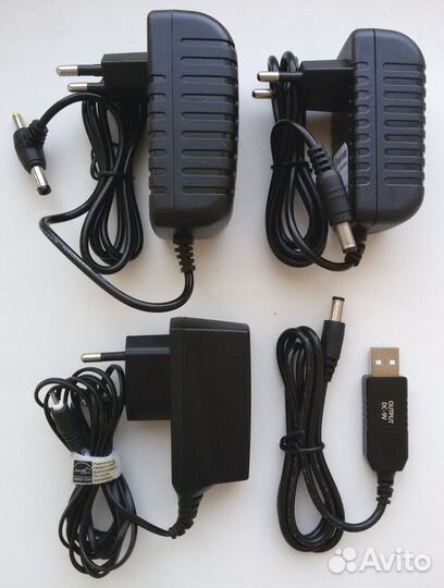 Блоки питания 12V 2A, 10V 1A, 5V 0.89A, 5V-9V-12V