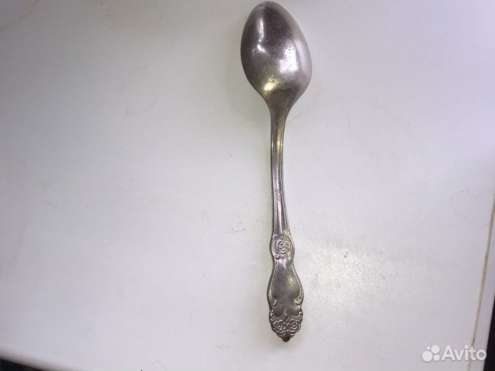 Мельхиоровая десертная ложка СССР