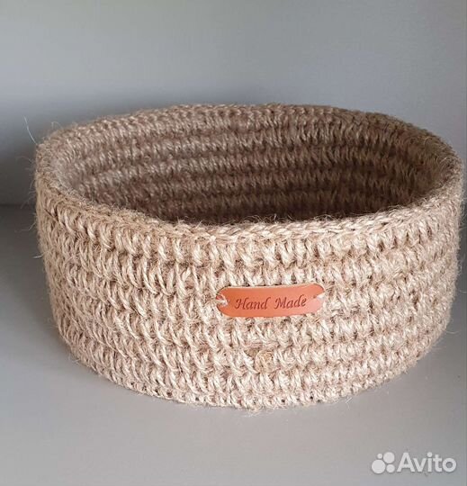 Корзина плетеная для хранения