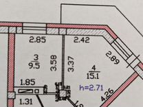 1-к. квартира, 34,5 м², 5/10 эт.