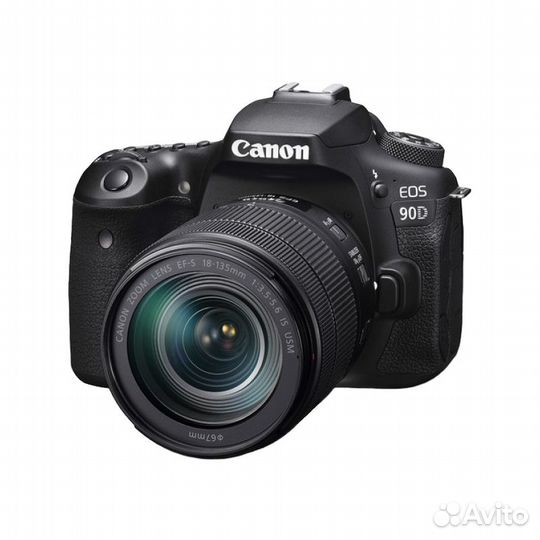 Canon 90D kit 18-135mm IS USM новый (гарантия)