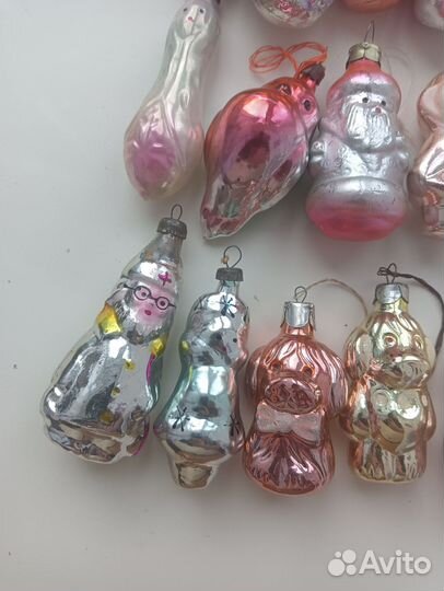 Елочные игрушки СССР