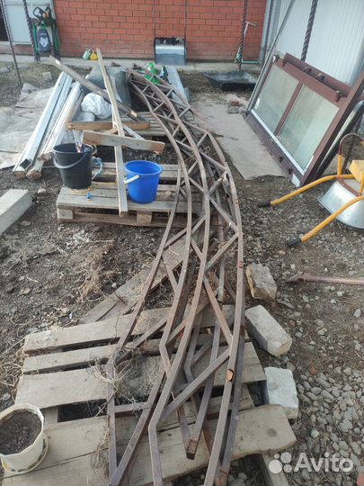 Фермы металлические бу