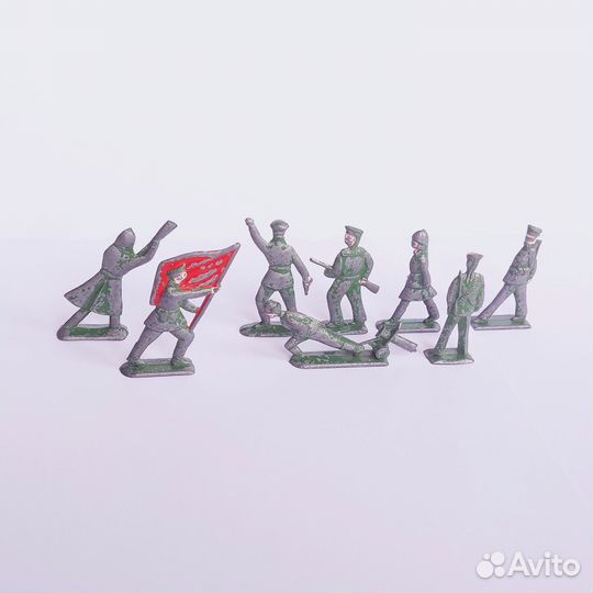 Набор солдатиков СССР Солдаты революции Прогресс