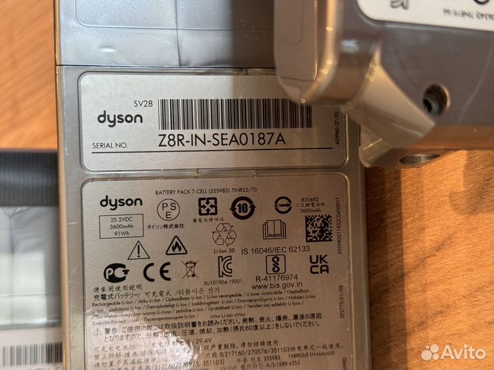 Аккумуляторы для Dyson V8, V10, V11, V15, Gen5