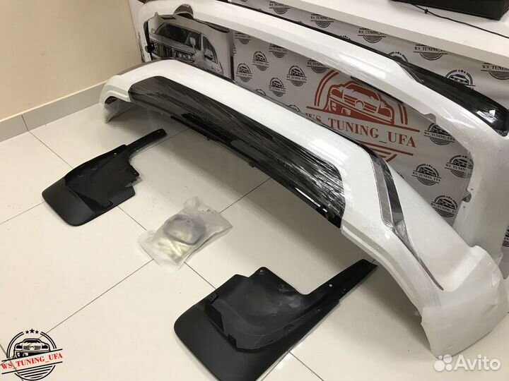 Toyota land cruiser 200 обвес white Q933