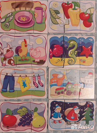 Пазлы 3 штуки