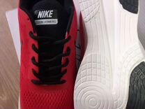 Кроссовки " Nike", сетка, красные, салатовые