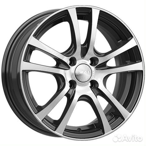 Диск R15 скад 4x100 Ет48 54,1 Дели алмаз