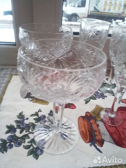 Хрусталь СССР в ассортименте