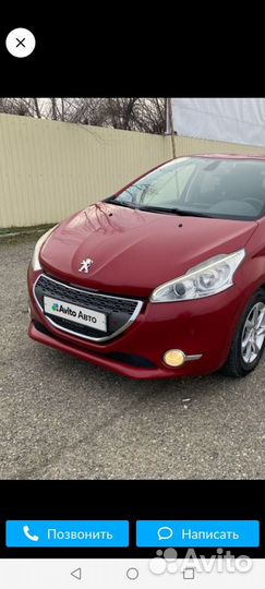 Капот Peugeot 208