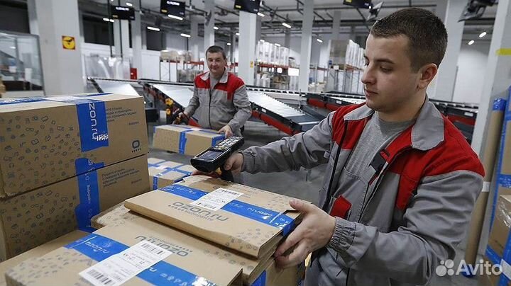 Вахта на складе 15 смен