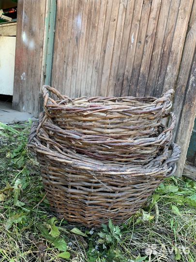 Корзина плетеная