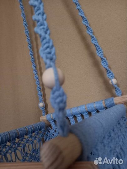 Качели детские подвесные макраме