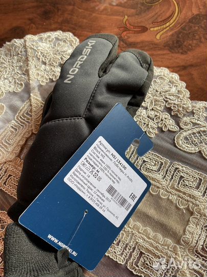 Лыжные детские перчатки