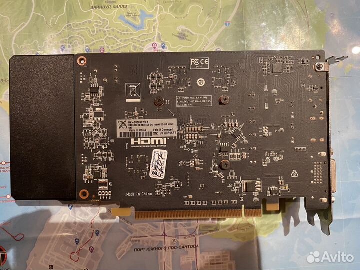 Видеокарта Radeon rx 550 4gb